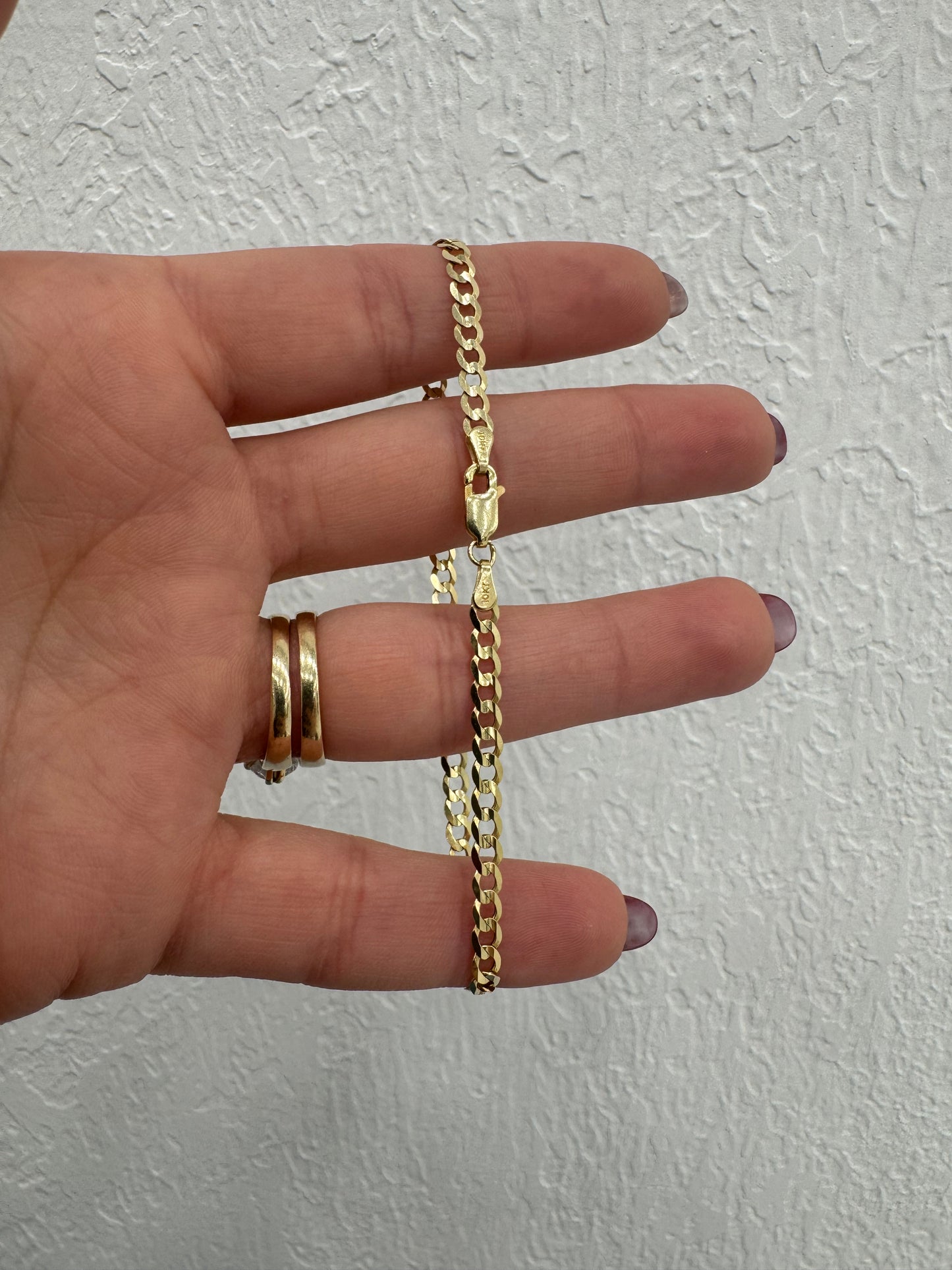 Pulsera corte brillo.