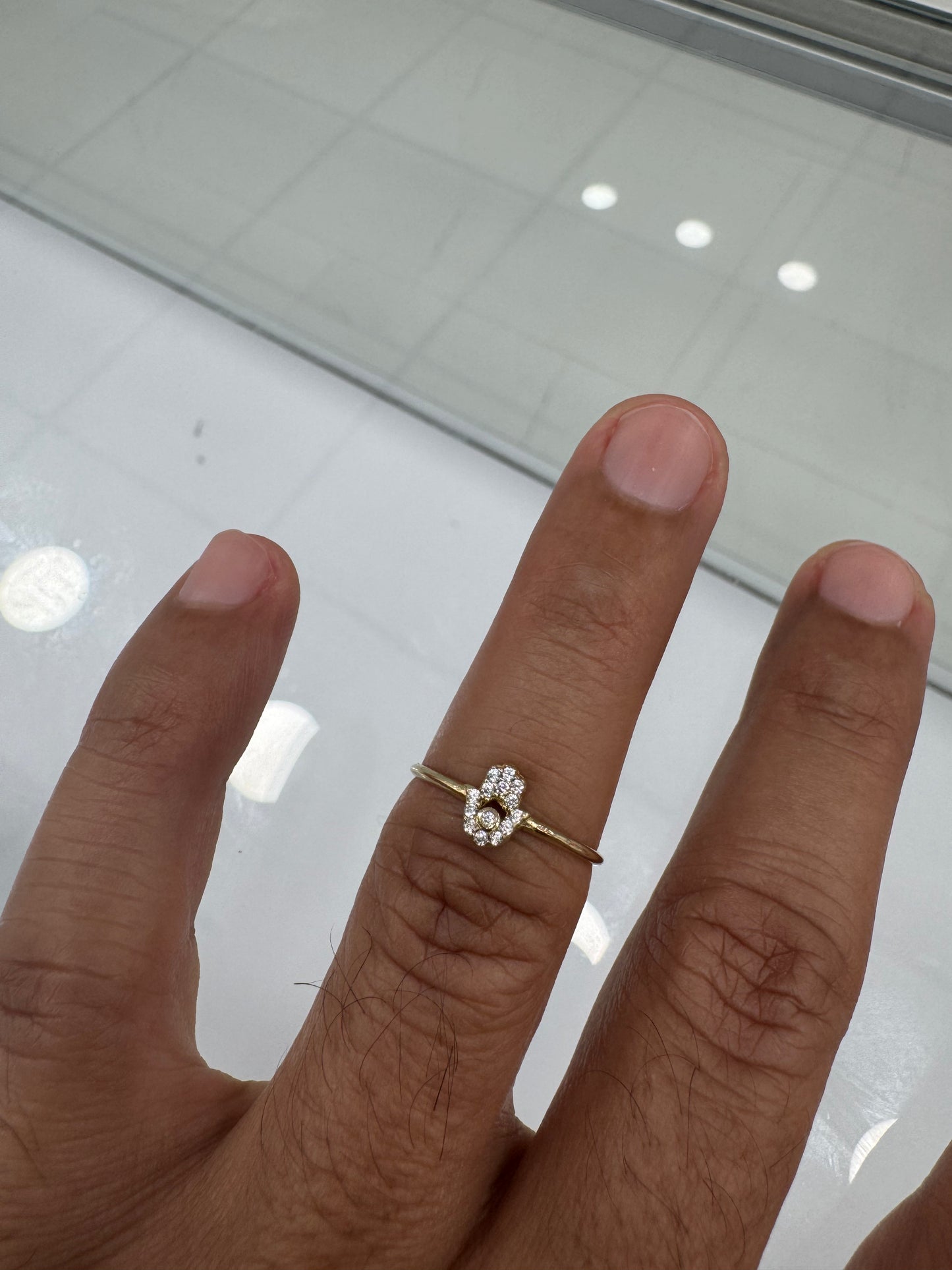 Anillo 10k size 8