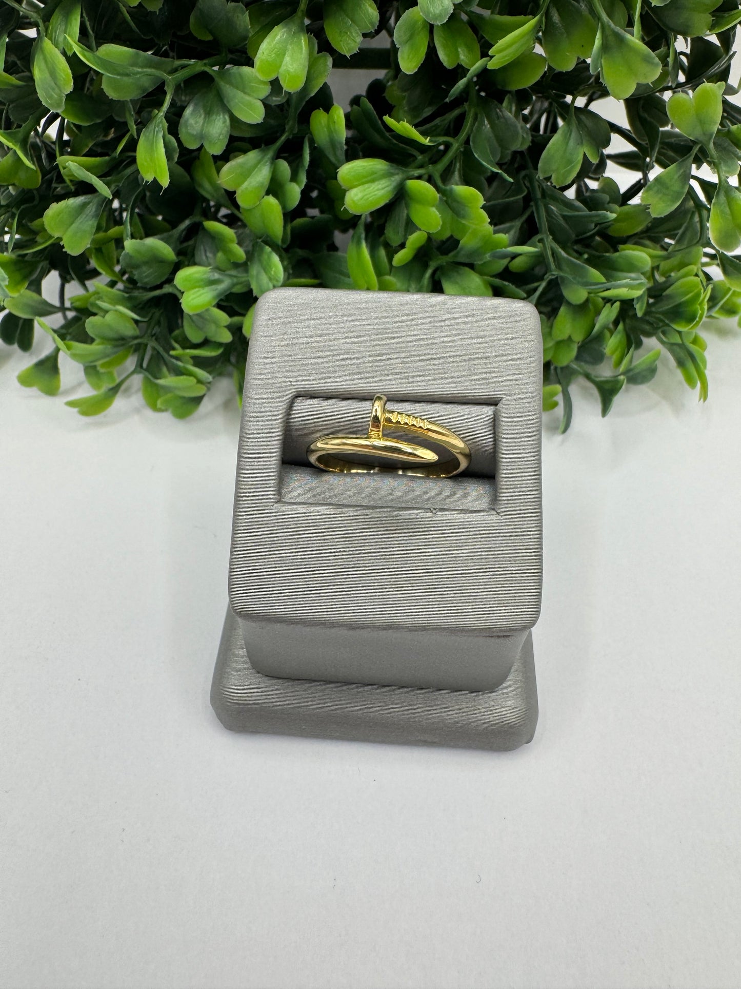 Anillo Banda y clavo Carti.