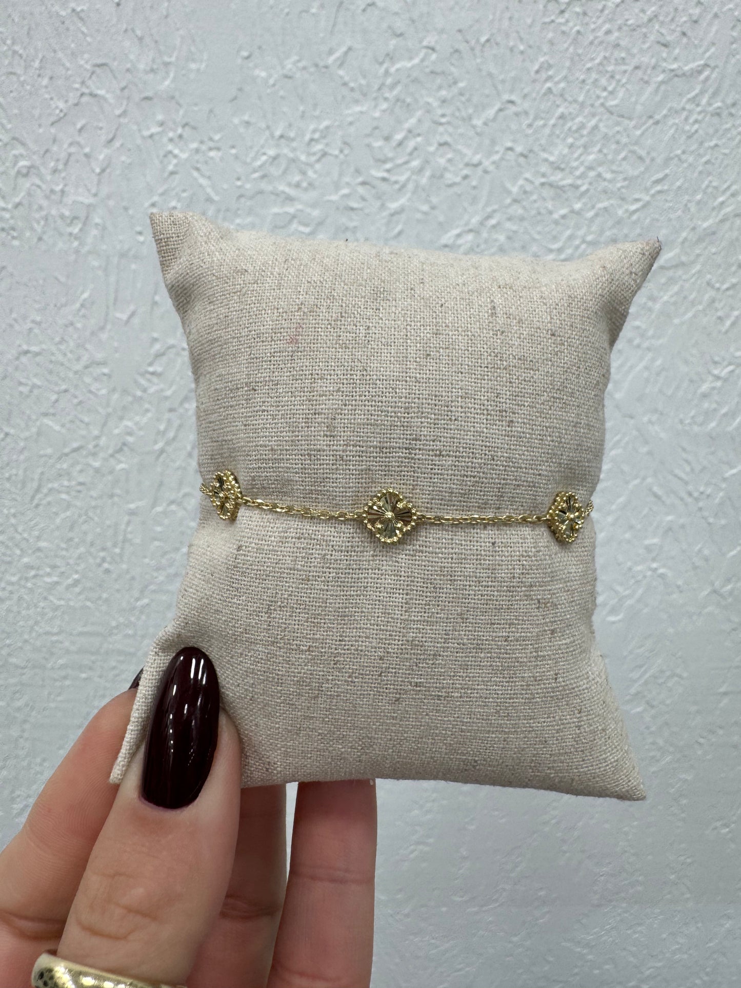 Pulsera trébol