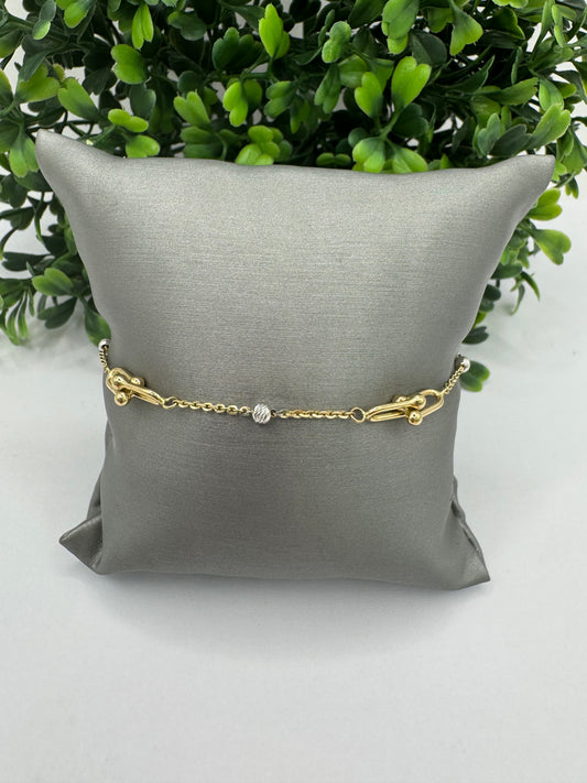 Pulsera tiffa y balines.