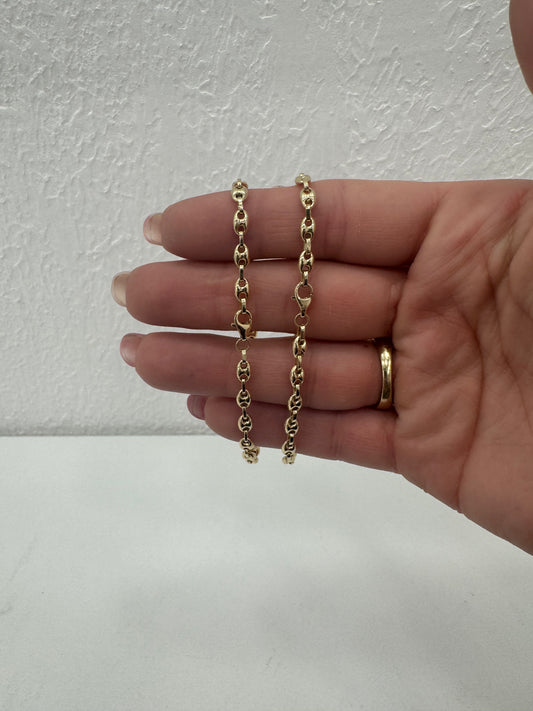 Pulseras gg.